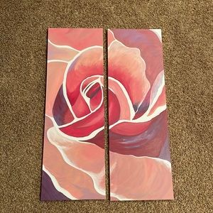 Rose painting